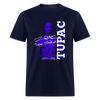 "2Pac: Legendary Hip-Hop Icon Tribute Tee" - navy