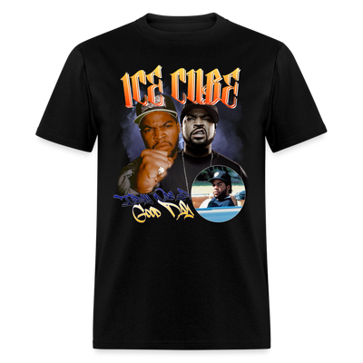 "Ice Cube: Straight Outta Legends Tribute Tee" - black