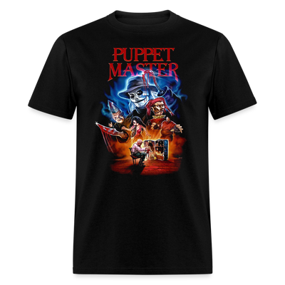 "Puppet Master: Unleash the Puppetry Tee" - black