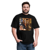 "The Many Faces of Michael Myers: Horror Icon Tee" - black