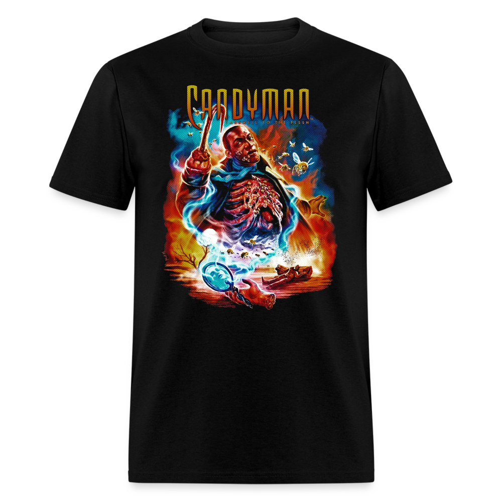 "Candyman: Sweets and Scares Tee" - black