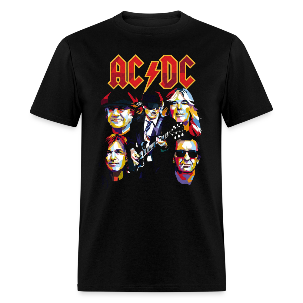Rock On with Retro AC/DC: Vintage Styles - black