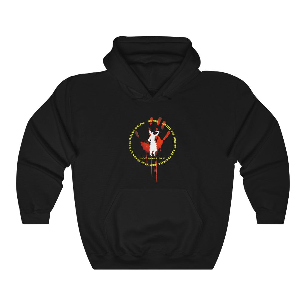 MMIW Missing indigenous women and girls awareness Unisex Heavy Blend™ Hooded Sweatshirt