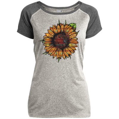 Sunflower native LST362 Ladies Heather on Heather Performance T-Shirt