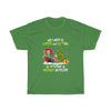 I Need Is Coffee and My Dog It Too Peopley Outside Grinch T-Shirt_1 Unisex Heavy Cotton Tee