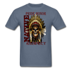 Native Pride mens teeshirt - denim