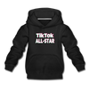 Tiktok all star Kids‘ Premium Hoodie - black