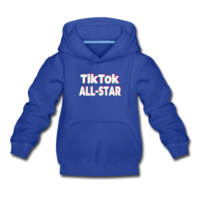 Tiktok all star Kids‘ Premium Hoodie - royal blue
