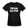 TikTok all star Women's T-Shirt - black