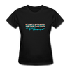 indigenous and proud Women's T-Shirt fitted - black