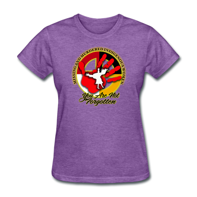 MMIW  Women's T-Shirt - purple heather