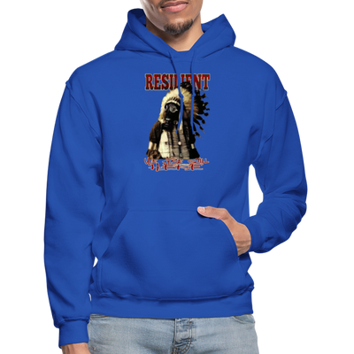 Resilient Native American Indigenous Still here Hoodie - royal blue