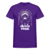 Native Pride Still here Gildan Ultra Cotton Adult T-Shirt - purple